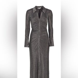 Elegant Metallic Dress WAYF